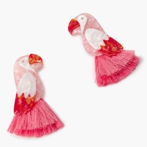 Tuckernuck Parrot Statement Earrings 🦜